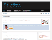 Tablet Screenshot of myimagiville.com